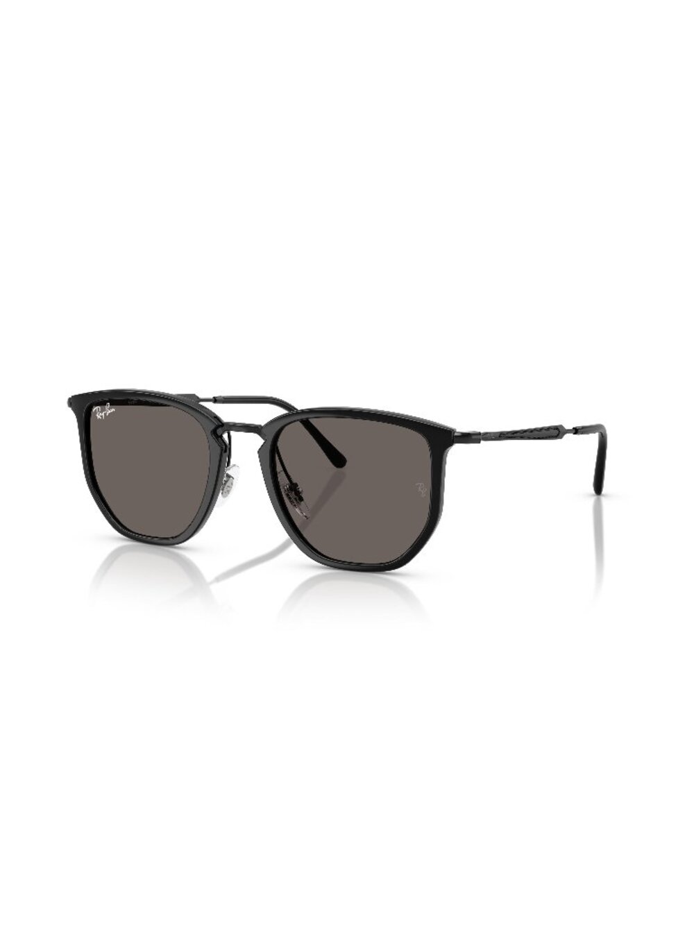 New Ray-Ban Unisex Sunglasses Black Grey Lens Injected Frame Ray Ban RB4451 601